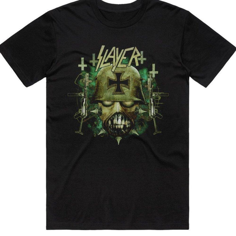 Slayer Green Skull Thrash Metal Graphic Unisex T-Shirt 73